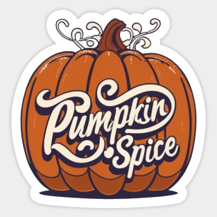 Pumpkin Spice Sticker